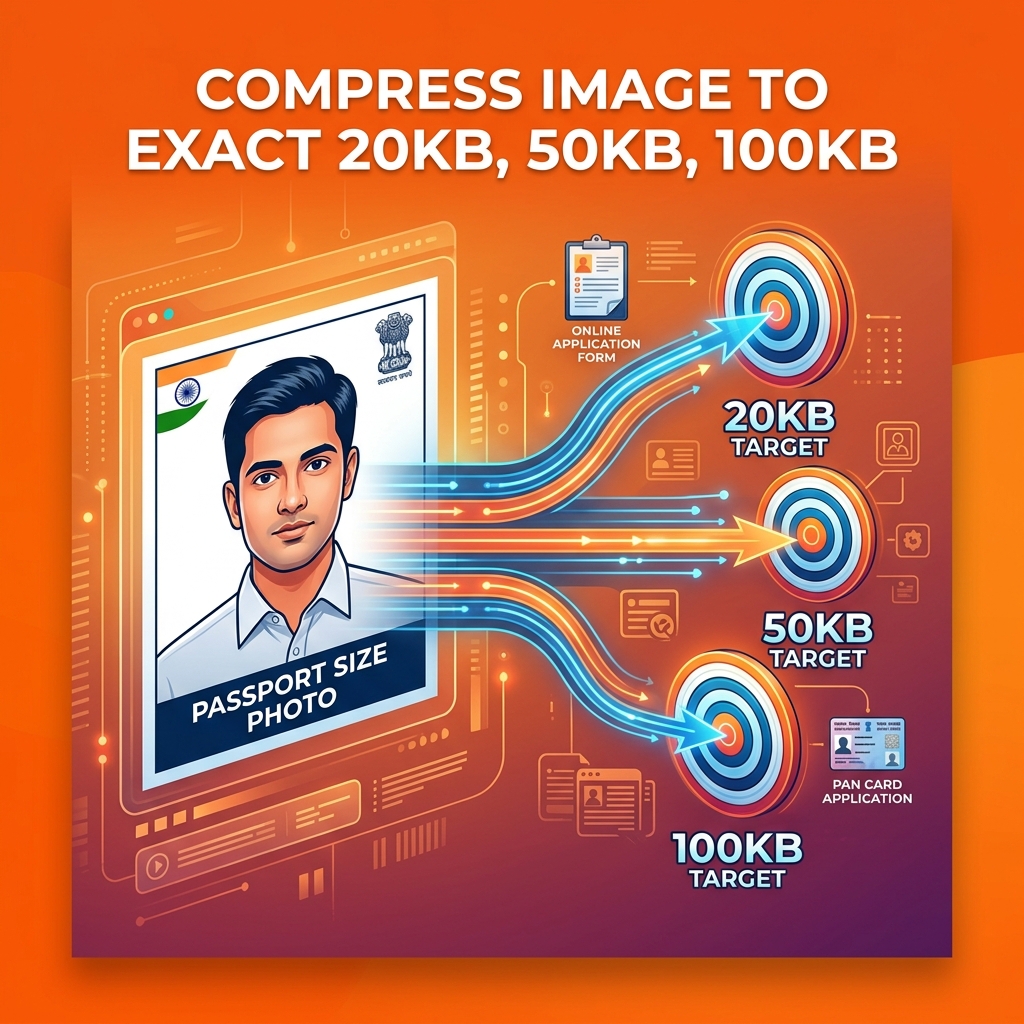 How to Compress Image to 20KB, 50KB, or 100KB Online (2026 Guide)