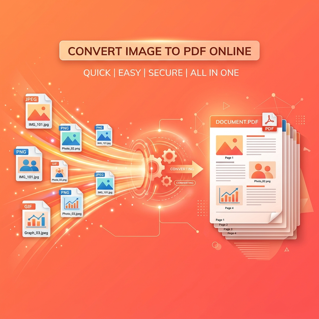 How to Convert Image to PDF Online — Single or Multiple Pages (Free)